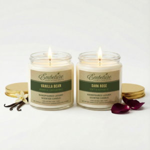 luxury scented candle