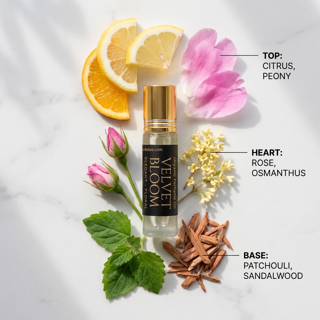 floral woody oil based attar for women India